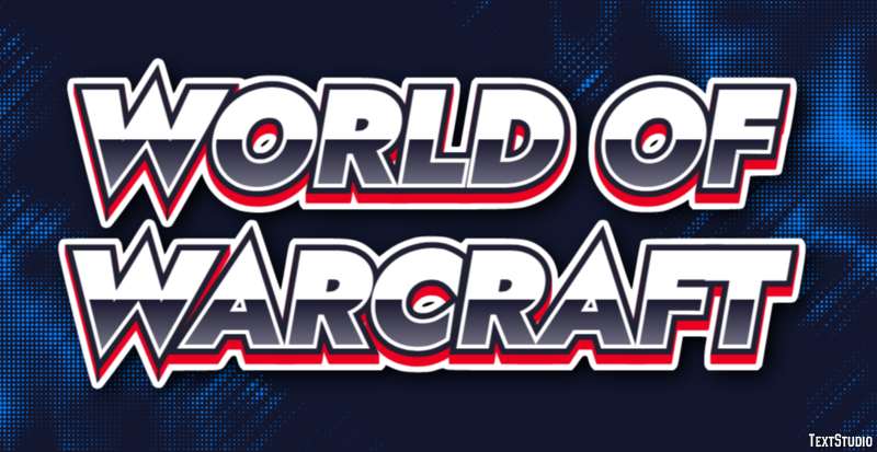 World of Warcraft Effetto testo