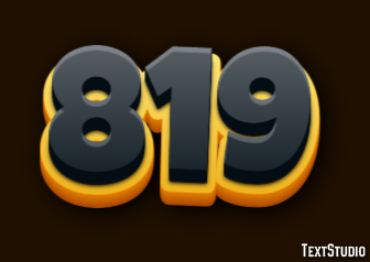819 Effetto testo