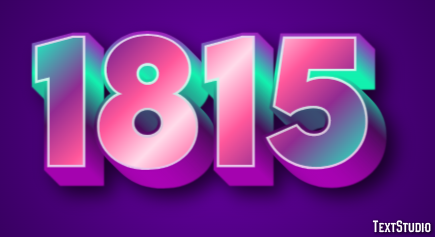 1815 Effet de Texte