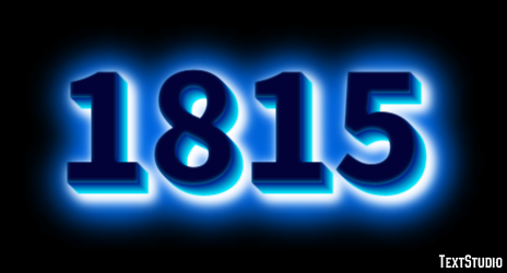 1815 Text Effect