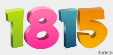 1815 Effet de Texte