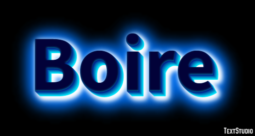 Boire Efekt tekstowy