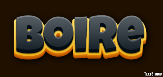 Boire Effet de Texte
