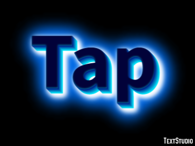 Tap Effetto testo