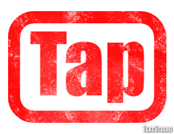 Tap Effetto testo