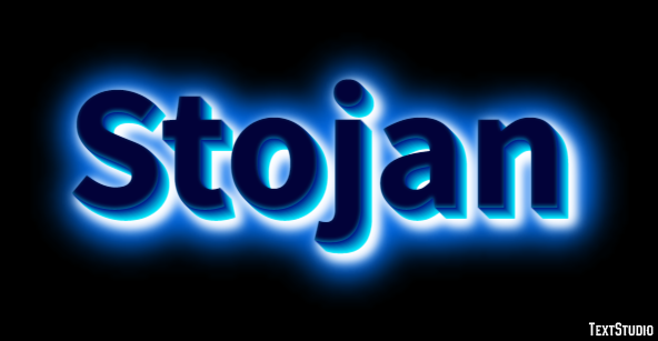 Stojan Efekt tekstowy