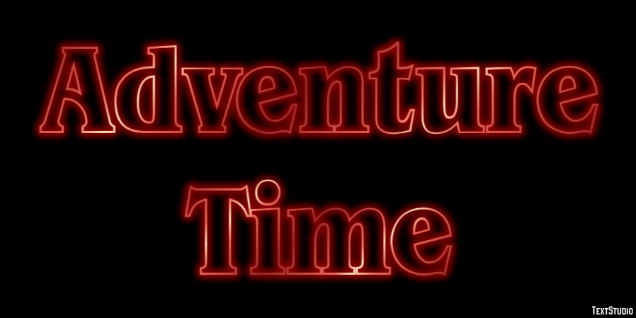 Adventure Time Metin Efekti