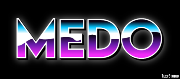 Medo Efecto de Texto