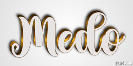 Medo Text Effect