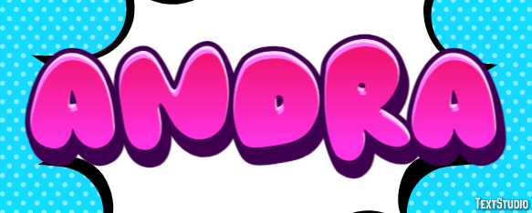 Andra Text effect
