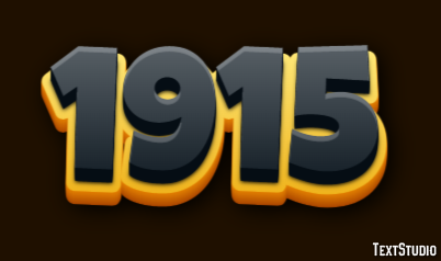 1915 Efekt tekstowy