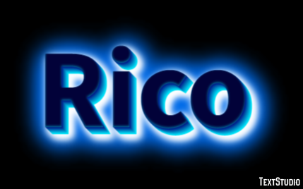 Rico Effetto testo