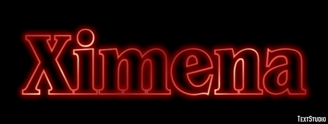 Ximena Text effect