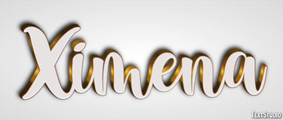 Ximena Text effect