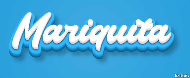 Mariquita Efecto de texto
