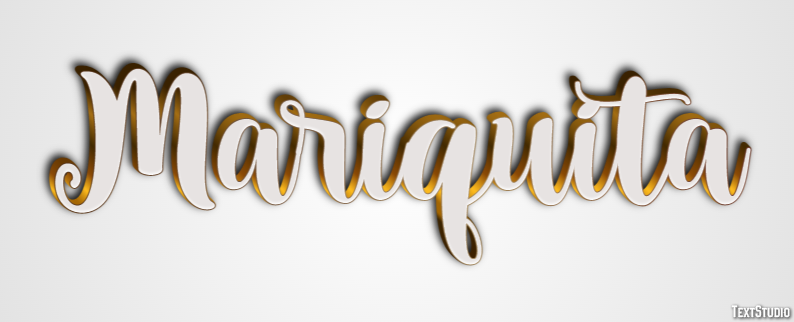 Mariquita Efecto de texto