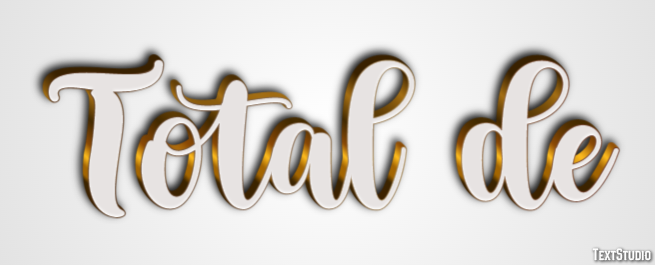 Total de Efeito do texto