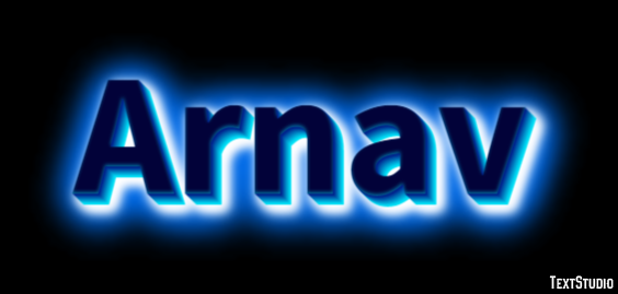 Arnav Text Effect