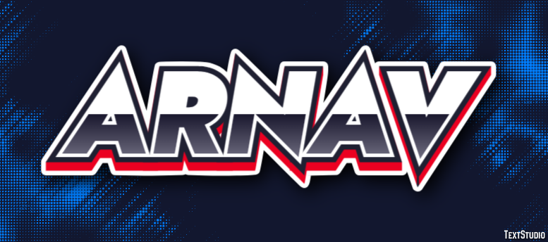 Arnav Text Effect