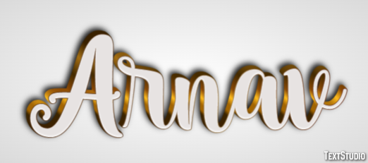 Arnav Text Effect