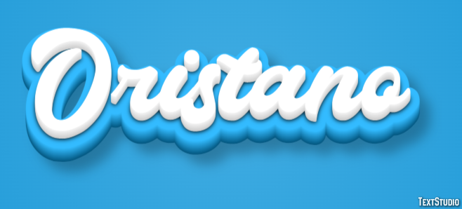 Oristano Efekt tekstowy