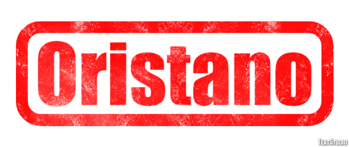 Oristano Efekt tekstowy