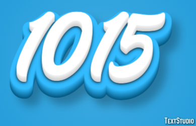 1015 Text Effect