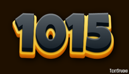 1015 Text Effect