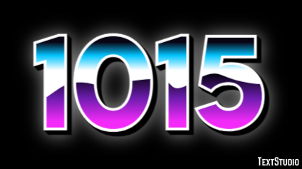 1015 Text Effect
