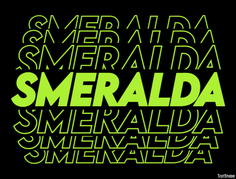 Smeralda Text Effect