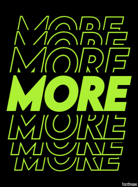 More Text Effect