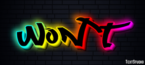 Won’t Text Effect