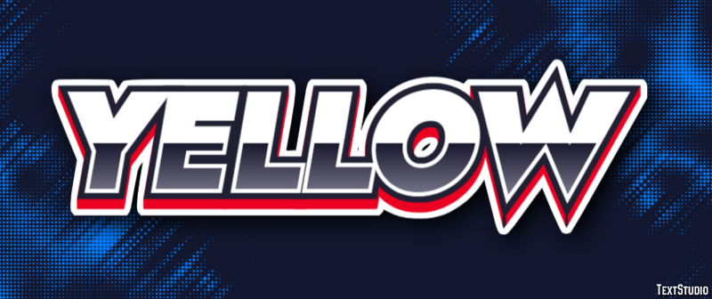 Yellow Text Effect