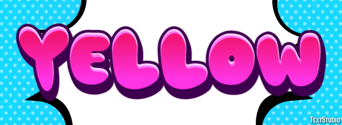 Yellow Text Effect