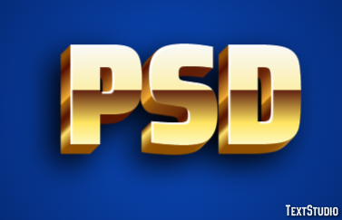 PSD Текстовый эффект