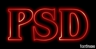 PSD Текстовый эффект