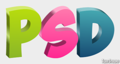 PSD Efecto de Texto