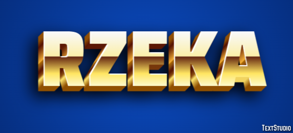 Rzeka Efekt tekstowy