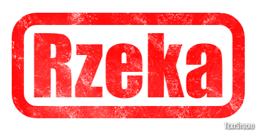 Rzeka Texteffekt