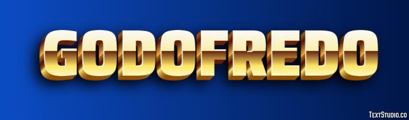 Godofredo Efecto de Texto