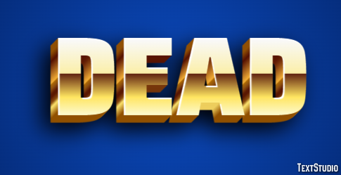 Dead Text Effect