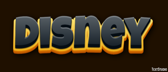 Disney Text Effect