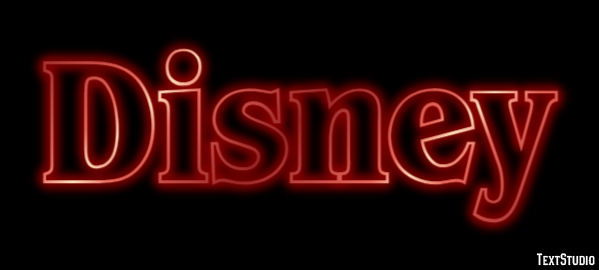 Disney Text Effect
