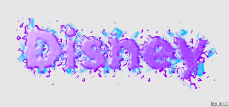 Disney Text Effect