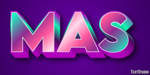 Mas Efeito de texto