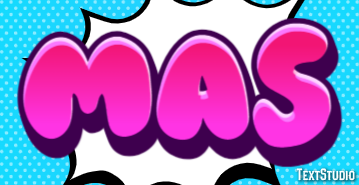 Mas Efeito de texto