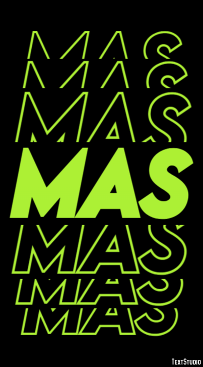 Mas Efeito de texto