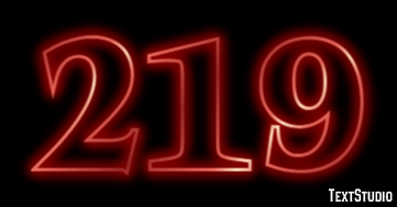 219 テキスト効果