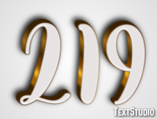219 テキスト効果