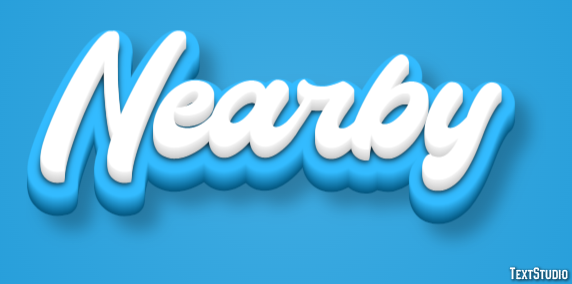 Nearby Text Effect